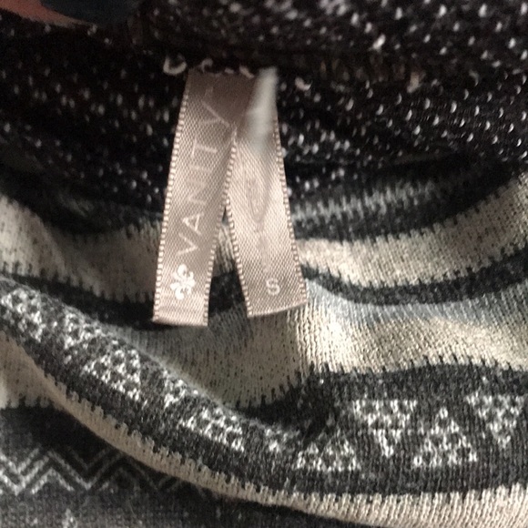 Vanity long sleeve cowl top - Picture 2 of 2